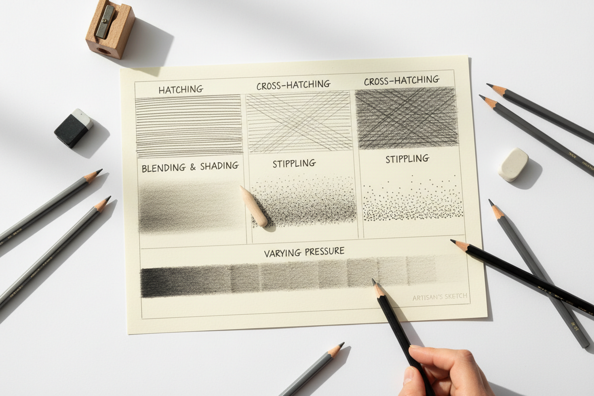 How to Draw with Graphite: 5 Essential Techniques | Craft and Canvas