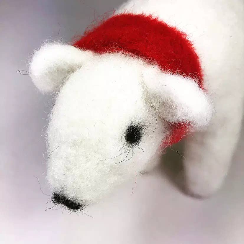 Polar Bear - Needle Felting Kit