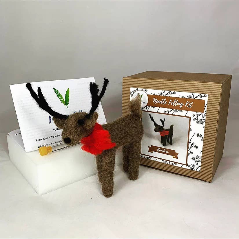 Reindeer - Needle Felting Kit