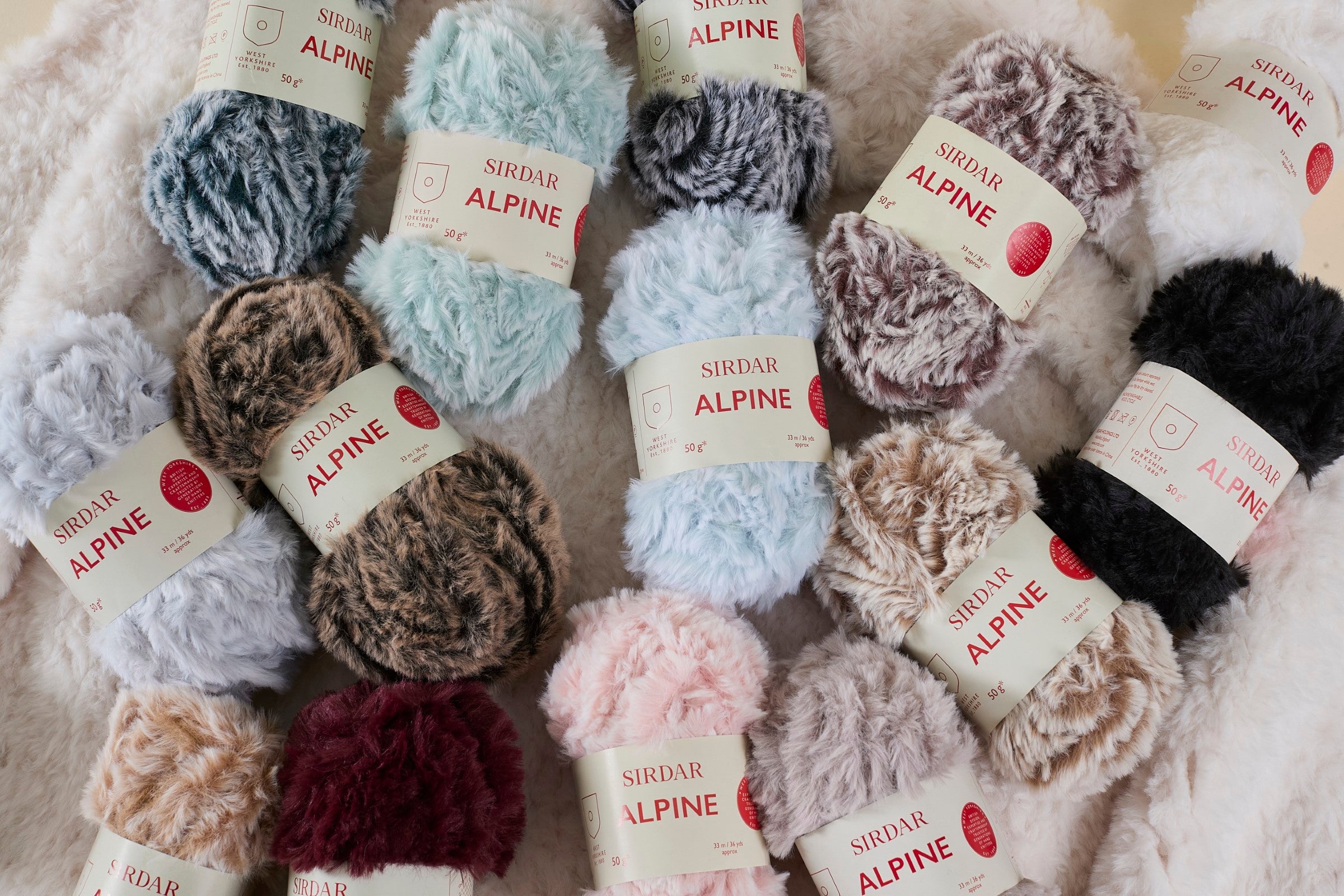 Sirdar Alpine Faux Fur Yarn