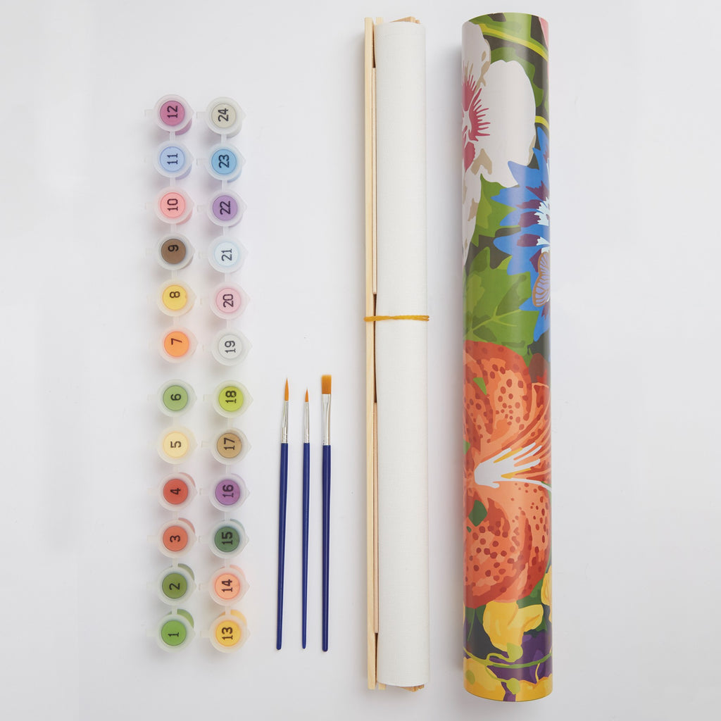 Paint By Numbers - Meadow. Wall hanging kit RHS