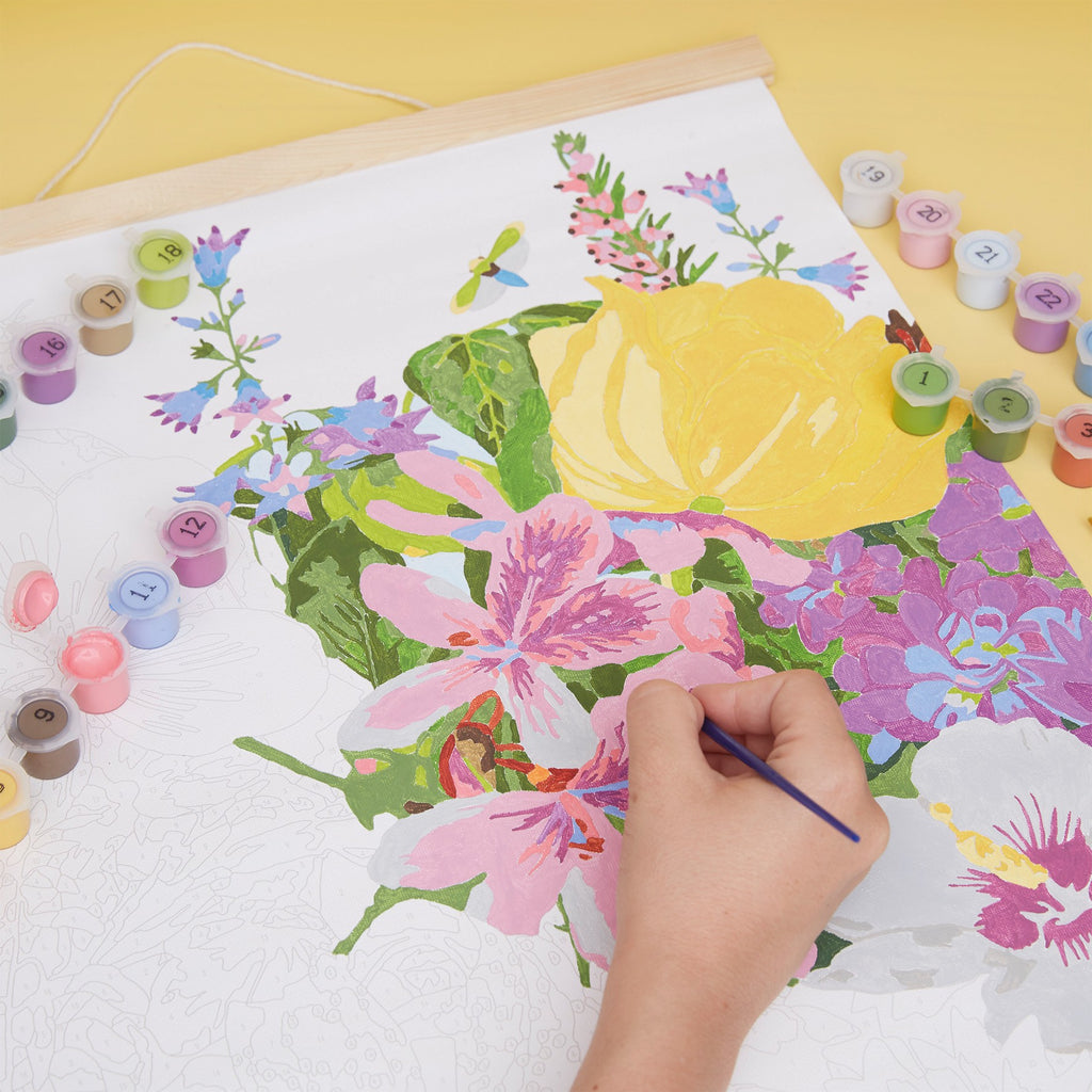 Paint By Numbers - Meadow. Wall hanging kit RHS