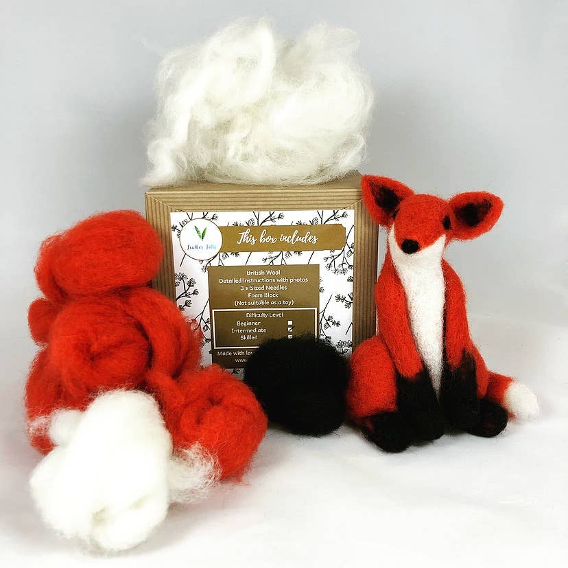 Rusty Fox - Needle Felting Kit