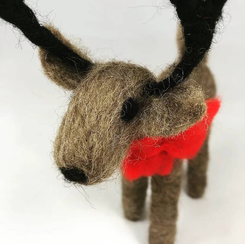 Reindeer - Needle Felting Kit