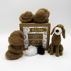 Floppy Dog - Needle Felting Kit