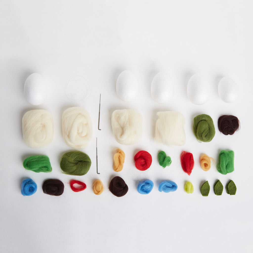 Needle Felting - Cactus 4 pack