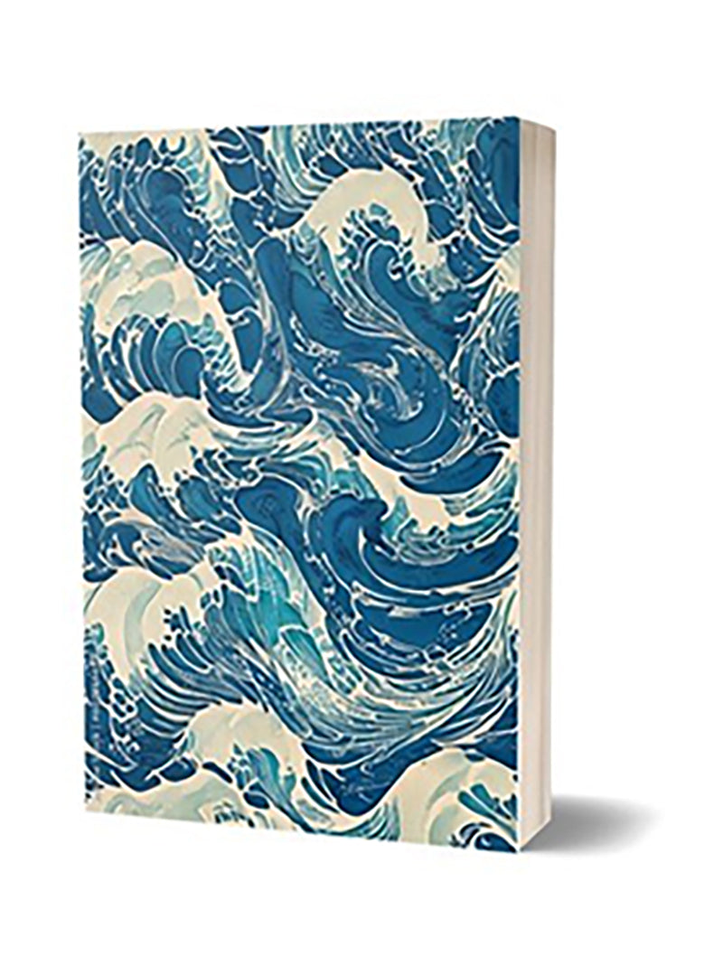 Japanese Waves Notebook - Craft and Canvas