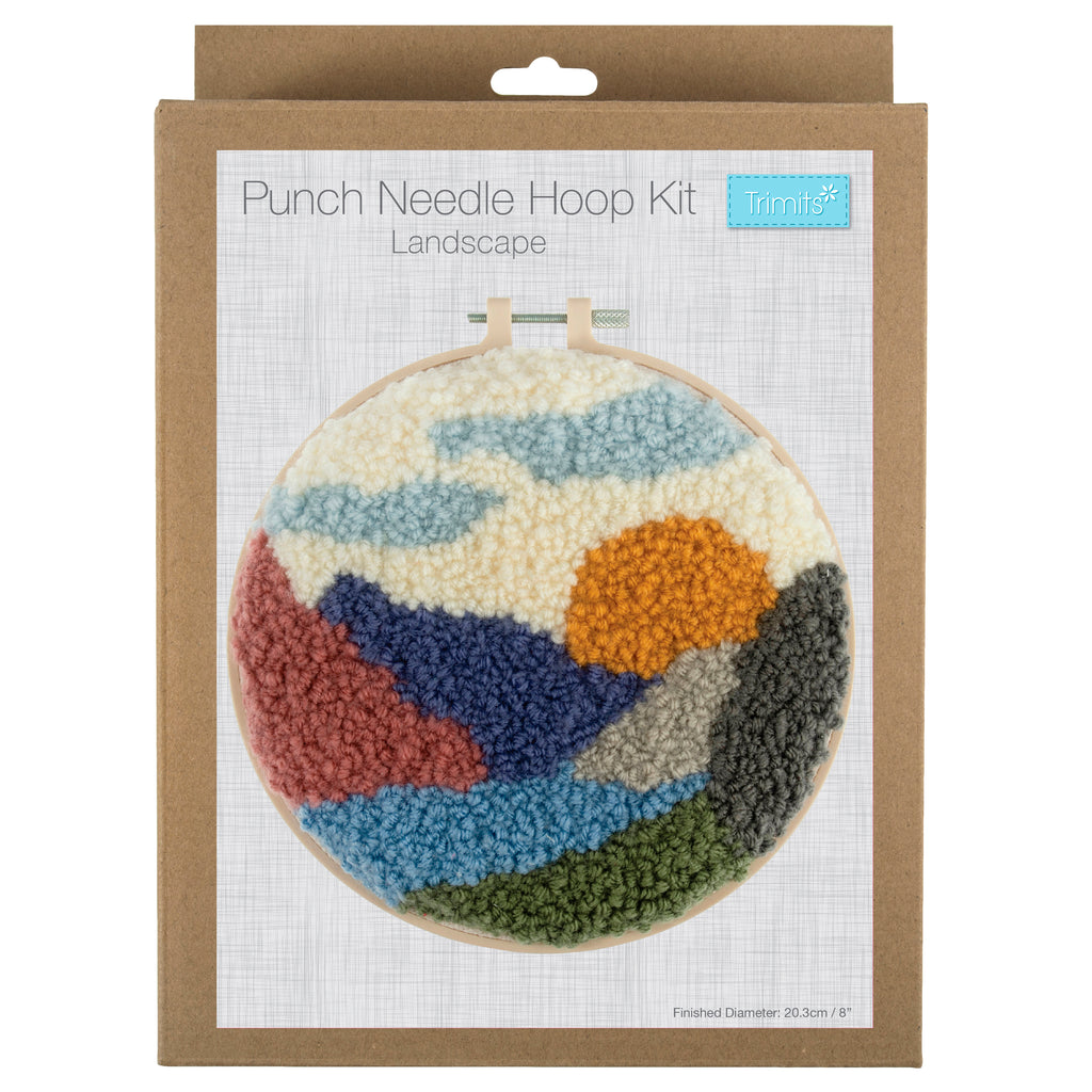 Punch Needle Embroidery Kit - Landscape