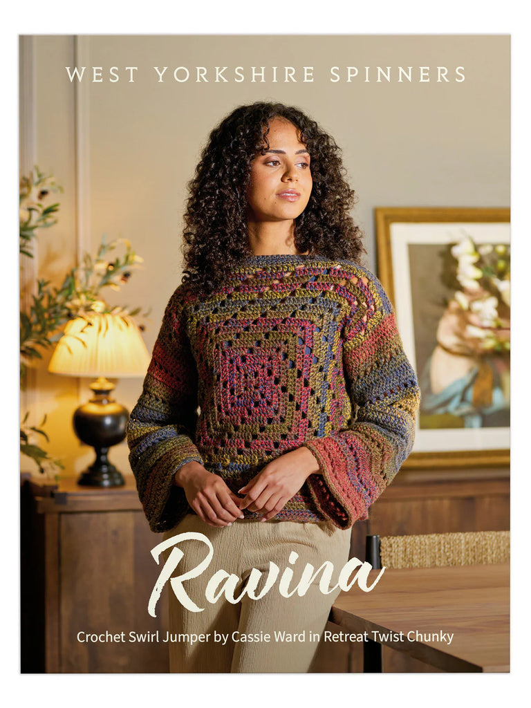 Ravina Swirl Jumper - Crochet Pattern