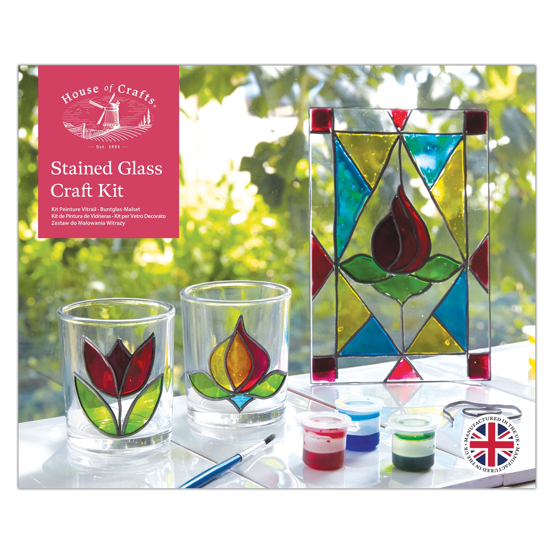 Stained Glass Craft Kit